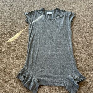 Gray tshirt dress